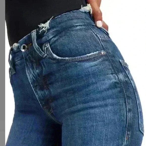 Good AMERICAN GOOD STRAIGHT SPLIT POCKETS SIZE 4/27 - Picture 3 of 10